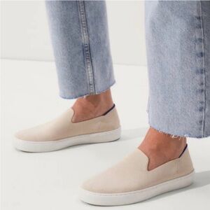 Rothy's Cream Slip-On Sneakers